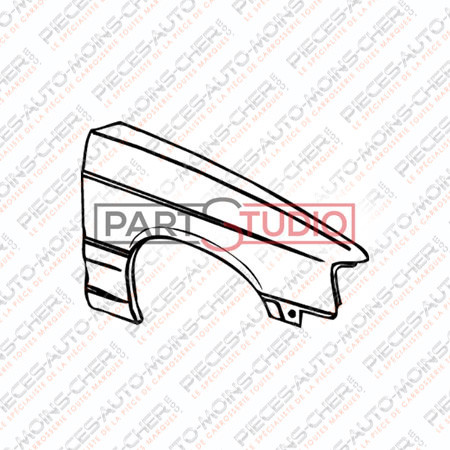 AILE AVANT DROIT SANS TROU CLIGNOTANT ESCORT 10/90 - 12/94