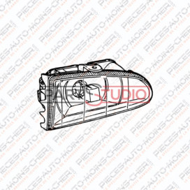 ANTIBROUILLARD H1 AVANT GAUCHE FIESTA 09/95 - 08/99
