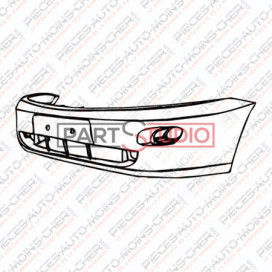 PARE-CHOCS AVANT (SAUF GHIA) FOCUS 10/98 - 12/01