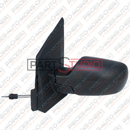 RETROVISEUR GAUCHE CABLE NOIR FIESTA 07/02 - 09/05