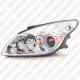 PHARE GAUCHE H1+H7 ELECTRIQUE (FOND CHROME) I 30 09/07 - 07/10