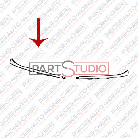 BAGUETTE PHARE DROIT MZ 323 4PTES 11/94 - 8/98 TYPE BA12