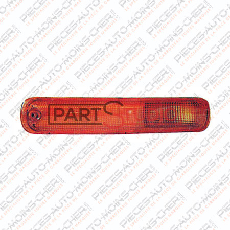 FEU AVANT GAUCHE ORANGE DANS PARE-CHOCS MZ 323 BA12 06/94 - 08/98