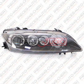 PHARE DROIT H1+H1+H3 FOND BRONZE AVEC MAZDA 6 07/05-01/08