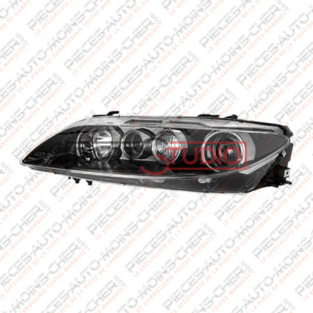 PHARE GAUCHE ELECTRIQUE H1+H1 (FOND NOIR) MAZDA 6 07/05 - 01/08