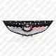 GRILLE DE CALANDRE NOIRE +MOULURE CHROMEE MAZDA 6 06/02 - 07/05