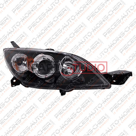 PHARE DROIT H7+HB3 ELECTRIQUE MAZDA 3 DEPUIS LE 05/02