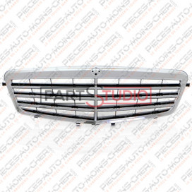 GRILLE DE CALANDRE NOIR/CHROME AVANTGARD CLASSE E W212 DEPUIS 03/09