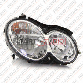 Paire De Diffuseurs De Phares Avant Gauche/Droite Pour Mercedes CLK W209 – Transparent