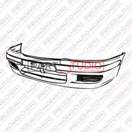 PARE-CHOCS AVANT NOIR PRIMERA 09/90-10/96