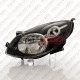 PHARE GAUCHE ELECTRIQUE H4 (FOND NOIR) TWINGO 04/07 - 12/11