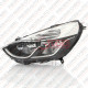 PHARE GAUCHE CHROME CLIO 09/12 +