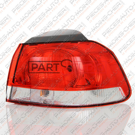 FEU DROIT AILE ARRIERE DROIT MONTAGE SANS LED GOLF 6 DEPUIS 11/08