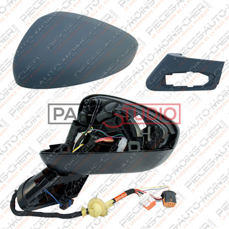 Repiauto - Coque De Rétroviseur Gauche à Peindre Compatible Avec