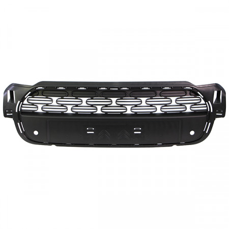 GRILLE PARE PIERRE SUP NOIRE PC AV CITROEN C3 06/20 +