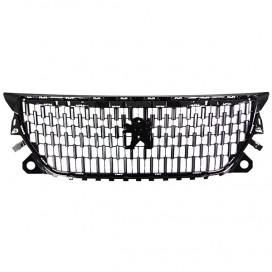 GRILLE SUPERIEURE DE PARE-CHOCS AVANT PEUGEOT 2008 DEPUIS LE 09/19