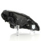 PHARE GAUCHE ELECTRIQUE (FOND CHROME) KANGOO DEPUIS LE 07/07