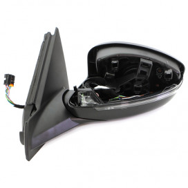 RETROVISEUR GAUCHE ELECTRIQUE CHAUFFANT RABATTABLE 208 10/19+