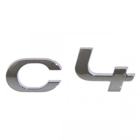 MONOGRAMME DE HAYON "C4" CITROEN C4 10/10 +