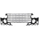 GRILLE AVANT (SPORT) 307 DEPUIS LE 04/05