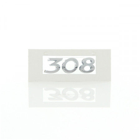 MONOGRAMME "308" SUR HAYON 308 DEPUIS LE 05/11