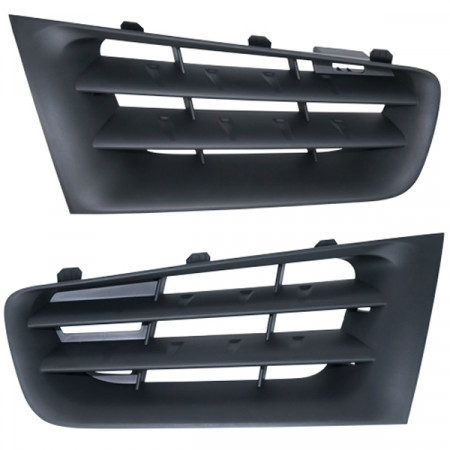 KIT GRILLE CALANDRE NOIR DROIT ET GAUCHE MEGANE DEPUIS LE 01/06