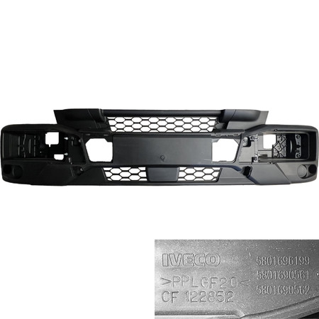 PARE-CHOCS AVANT SANS ANTIBROUILLARD IVECO EUROCARGO DEPUIS LE 06/14