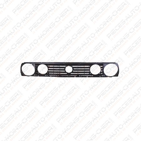 GRILLE DE CALANDRE 4 PHARES NUE GOLF 2 08/83-10/91