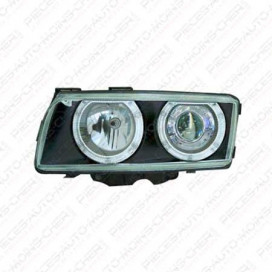 PHARE AVANT GAUCHE H7+H1 FOND NOIR E38 SERIE7 10/94-08/98