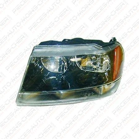 PHARE DROIT HB3+HB4 ELECTRIQUE GRAND CHEROKEE LAREDO 10/01 - 12/04