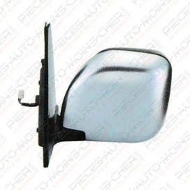 RETROVISEUR GAUCHE MANUEL (CHROME) PAJERO 01/97 - 12/00