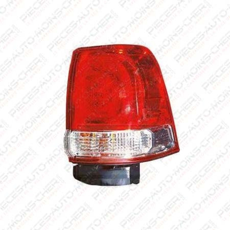 FEU ARRIERE DROIT ROUGE/BLANC SUR AILE LAND CRUIZER 07/99-08/02