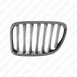 GRILLE CALANDRE AVANT GAUCHE ARGENT ET CHROME X1 07/09 - 06/12