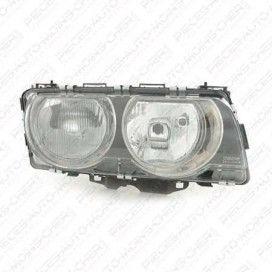 PHARE AVANT DROIT H7+H1 FOND CLAIR E38 SERIE7 10/94-08/98