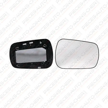 GLACE RETROVISEUR DROIT (CONVEXE/CHAUFFANT) FIESTA 07/02 - 09/05