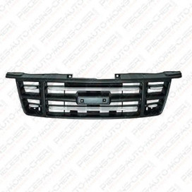 GRILLE CALANDRE NOIRE ET CHROME 4WD D-MAX 01/06 A 12/07