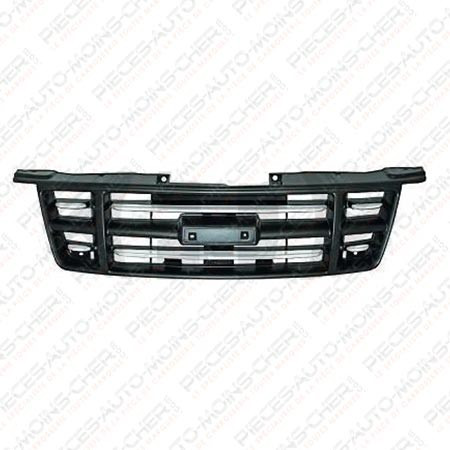 GRILLE CALANDRE NOIRE ET CHROME 4WD D-MAX 01/06 A 12/07