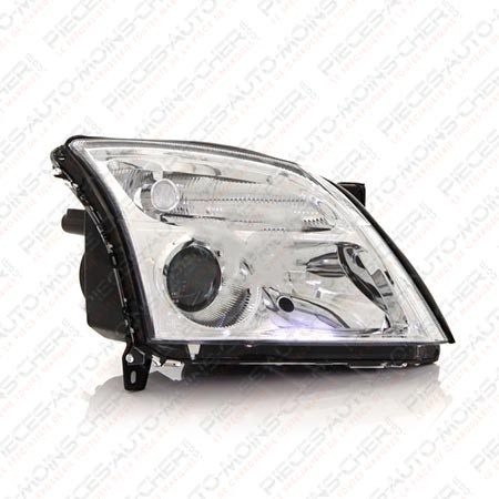 PHARE DROIT H7 ELECTRIQUE (FOND NOIR) SIGNUM 05/03 - 09/05