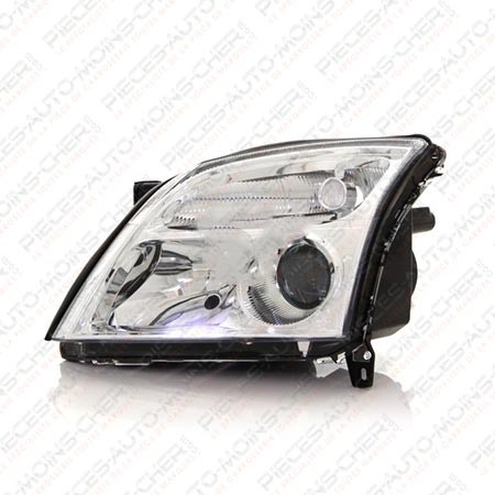 PHARE GAUCHE H7 ELECTRIQUE (FOND NOIR) SIGNUM 05/03 - 09/05