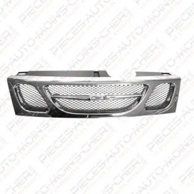 GRILLE DE CALANDRE NOIRE ET CHROMEE 9.3 02/98 - 09/02