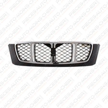 GRILLE DE CALANDRE NOIRE ET CHROME FORESTER SB010 01/98 - 08/02