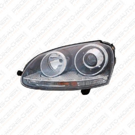 PHARE GAUCHE XENON+H7 ELECTRIQUE GTI GOLF 5 12/03 - 10/08