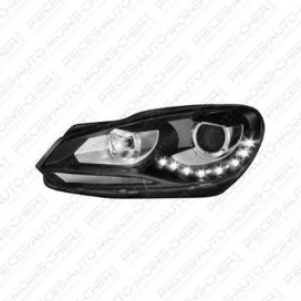 PHARE GAUCHE XENON+LED POLO GTI DEPUIS LE 09/09