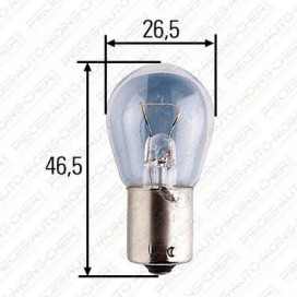 LAMPE E (24V 25W BA 15S)