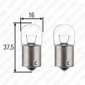 LAMPE R5W (12V 5W) LOT x2 - HELLA