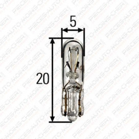 LAMPE WB (24V 2W W2X4.6D)