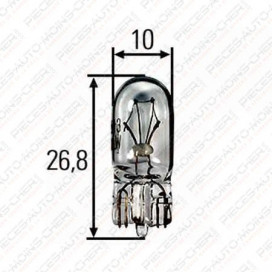 LAMPE W2 (24V 1X9.5D)