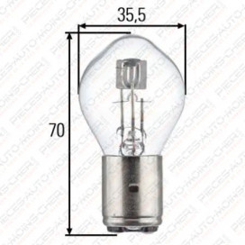LAMPE (12V 40/45W BA20D)