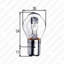 Lampe témoin 12Volts - 4 Watts - Équipement auto