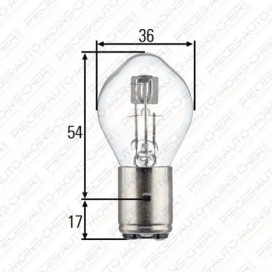 LAMPE S2 (6V 35/35W BA20S)